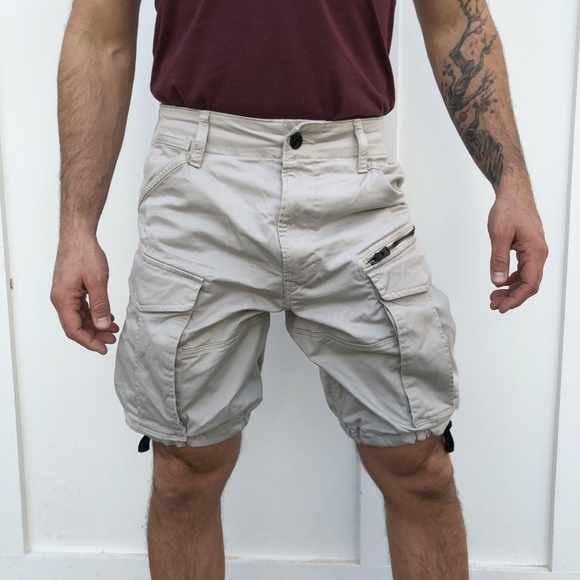 NEVER WORN! G-Star RAW Rovic Zip Loose 1/2 Shorts - Picture 3 of 16